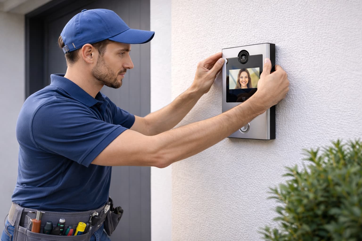 Pose d'interphone, solutions domotiques pour un habitat connecté